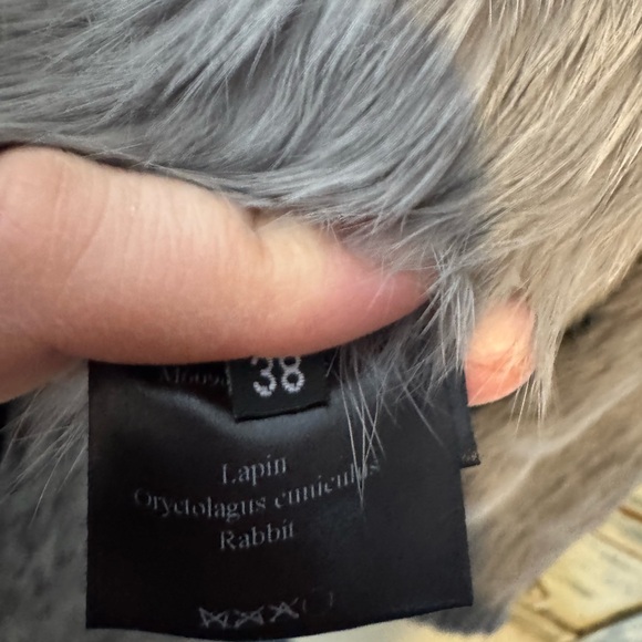 Meteo Genuine Rabbit Fur Vest - Picture 3 of 4